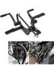 Attitude Forward Control Kit Black 12in Street Bob 2018-2021