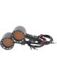 Attitude Retro Universal Turn Signal Indicator Lights LED Black