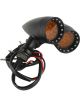 Attitude Retro Bullet Universal Turn Signal Indicator Light LED Black