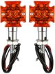 Attitude Maltese Cross Bullet Turn Signal Indicator Lights LED
