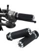 Attitude Handlebar Hand Grips Black 1 in For Touring Breakout Dyna