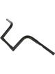 Attitude Hefty Bars 12in Rise 1-1/4 Dia Handlebars Black