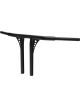 Attitude T Factor Handlebar 1-1/4 T-Bars 14in Black For Harley