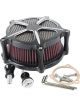 Attitude Air Filter Assembly For Harley Sportster Custom XL883C 91-18
