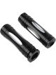 Attitude Handlebar Hand Grips Black Machined 1