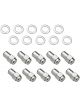 Street Pro Wheel Lug Nut Kit Mag Length 1.56 12 x 1.5 Set of 10