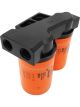 RTS Remote Oil Filter Head w/ FRAM HP4 Filter 13/16''-16 Thread