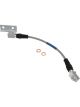 Proflow Stainless Steel Brake Hose Disc Front L/H For Ford