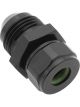 Proflow Barb End Adaptor Suit 5/16'' Barb to AN8 Male Black