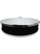 Proflow Air Filter Assembly Round 14x3 Chrome Recessed Base