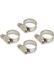 Proflow Hose Clamp Worm Drive Stainless 12mm-19mm Range 4 Pack