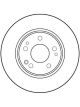 2 x TRW Disc Brake Rotors 284mm