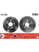 2 x TRW Disc Brake Rotors 262mm
