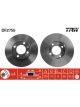 2 x TRW Disc Brake Rotors 239mm