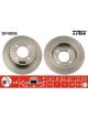 2 x TRW Disc Brake Rotors 234mm