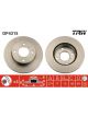 2 x TRW Disc Brake Rotors 231mm