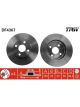 2 x TRW Disc Brake Rotors 255mm
