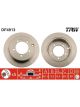 2 x TRW Disc Brake Rotors 262mm
