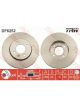 2 x TRW Disc Brake Rotors 256mm