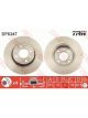 2 x TRW Disc Brake Rotors 251mm