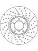 TRW Disc Brake Rotor (Single) 340mm