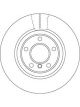TRW Disc Brake Rotor (Single) 330mm