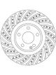 TRW Disc Brake Rotor (Single) 320mm