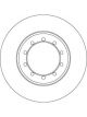 2 x TRW Disc Brake Rotors 284mm
