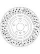 TRW Disc Brake Rotor (Single) 345mm