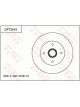 TRW Disc Brake Rotor (Single) 231.5mm