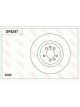 TRW Disc Brake Rotor (Single) 360mm
