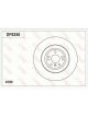 TRW Disc Brake Rotor (Single) 350mm