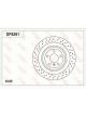 TRW Disc Brake Rotor (Single) 345mm