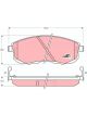 TRW Brake Pads
