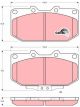 TRW Brake Pads
