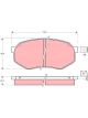 TRW DTEC Brake Pads
