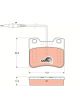 TRW Brake Pads