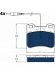 TRW Electric Blue Brake Pads