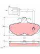TRW Brake Pads