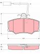 TRW Brake Pads