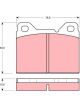 TRW Brake Pads