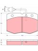 TRW Brake Pads