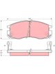 TRW DTEC Brake Pads