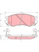 TRW DTEC Brake Pads