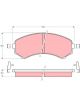 TRW DTEC Brake Pads