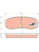TRW DTEC Brake Pads
