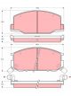 TRW Brake Pads