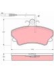 TRW Brake Pads