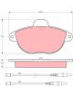 TRW Brake Pads