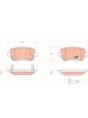 TRW Brake Pads